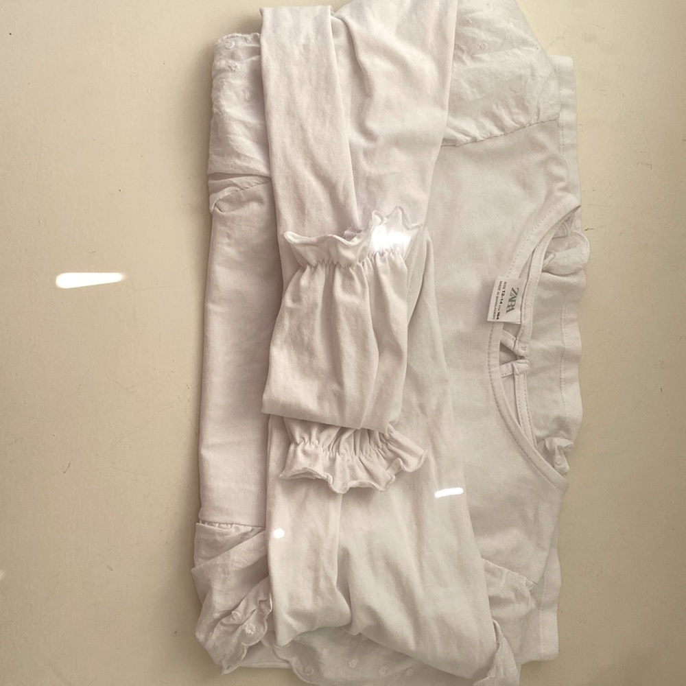 Zara white shirt